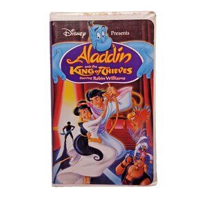Disney Aladdin And The King Of Thieves (VHS, 1996) Clam Shell - Robin Williams
